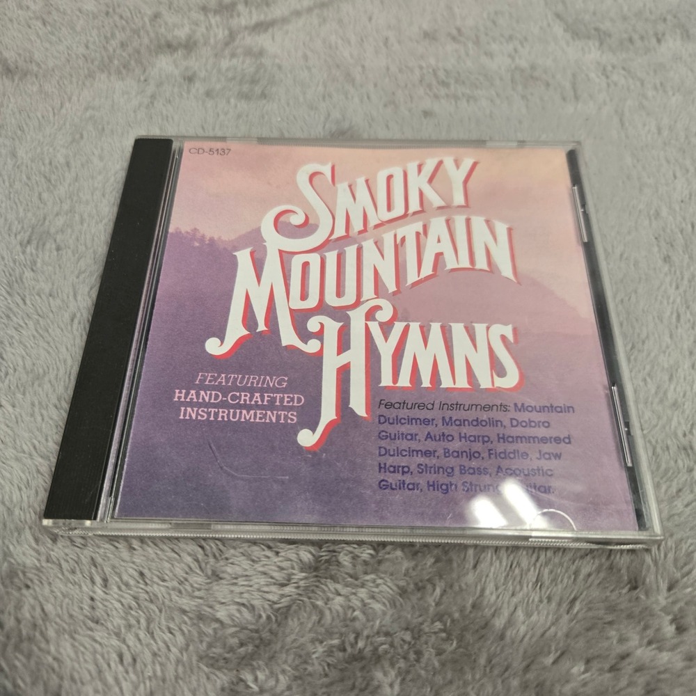 Smoky Mountain Hymns CD 1989 Brentwood Music CD-5137 Acoustic Gospel
